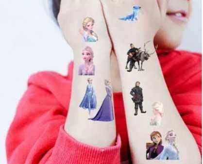 Tatuaje Temporare Pentru Copii Tematica Frozen Anna Elsa Bucuresti