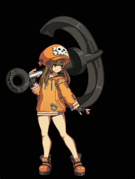 May S Idle Stance Animation From Guilty Gear STRIVE X CounterSide Is