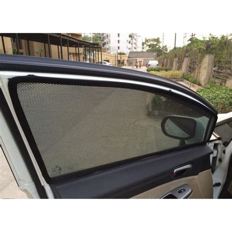 Hyundai Venue 2022 Onwards Zipper Magnetic Window Sun Shades 4 Pieces