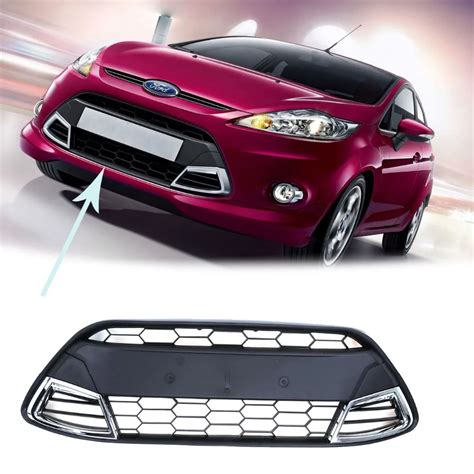 Shipping From Eu Front Bumper Grill Grille Center Trim Cover For