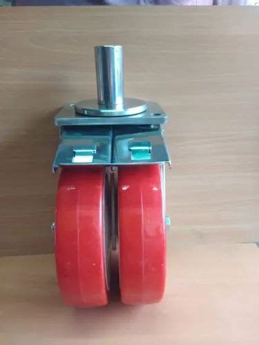 Polyurethane Stainless Steel Caster Wheels, Size: 2" To 12" at Rs 500 ...