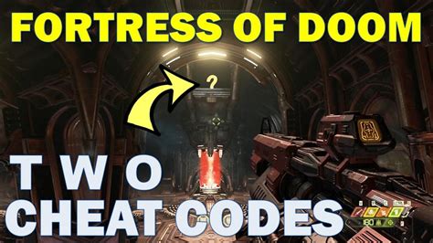 How To Get Both Cheat Codes In Fortress Of Doom Doom Eternal Secret