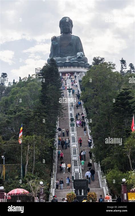 Tian Tan Buddha (Big Buddha), Lantau Island, Hong Kong Stock Photo - Alamy