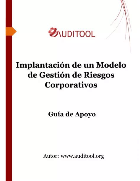 PDF Guia Modulo 1 Implantacion De Un Modelo De Gestion De Riesgos