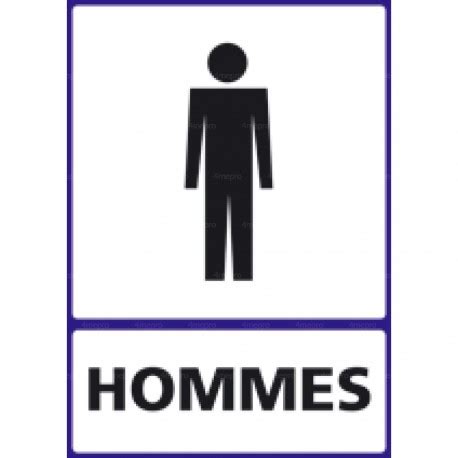 Panneau Toilettes Hommes