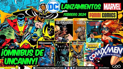 Lanzamientos Marvel Y Dc Comics De Panini M Xico Para Febrero De