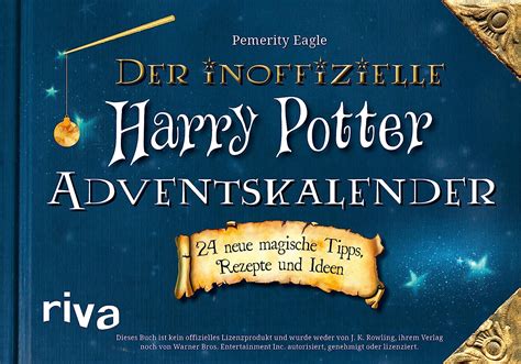 Amazon Der Inoffizielle Harry Potter Adventskalender 24 Neue