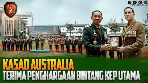 Kasad Australia Terima Penghargaan Bintang Kartika Eka Paksi Utama