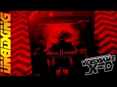 Unboxing Mortal Kombat Aftermath Kollection XBOX ONE XDCLASSIC