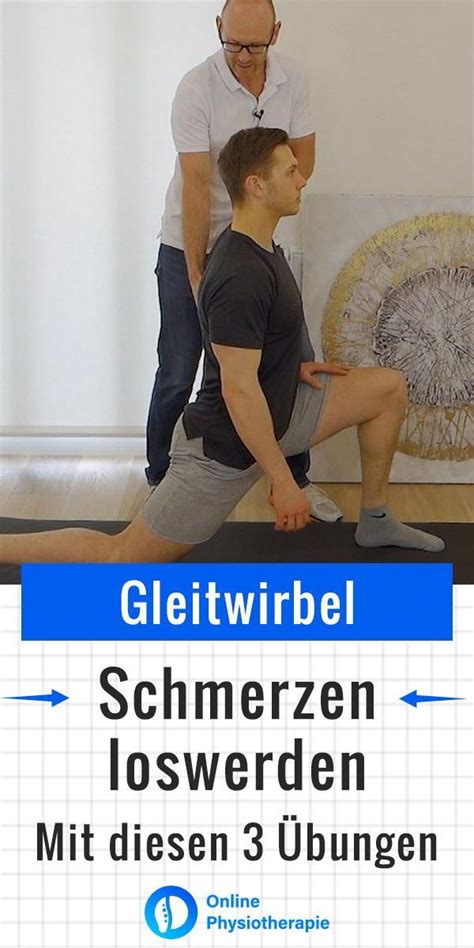 Gleitwirbel Schmerzen loswerden Mit diesen 3 Übungen Gleitwirbel