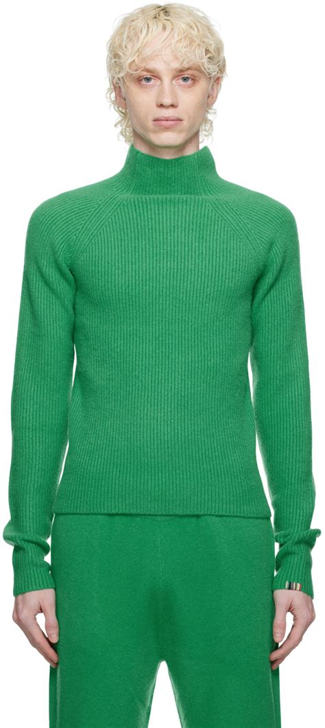 Extreme Cashmere Green N°83 Sailor Turtleneck Ssense Canada