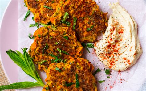 Curried Carrot Fritters