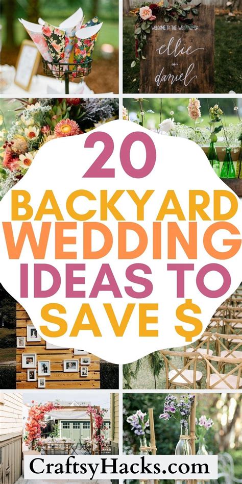 25 Backyard Wedding Ideas On A Budget Artofit