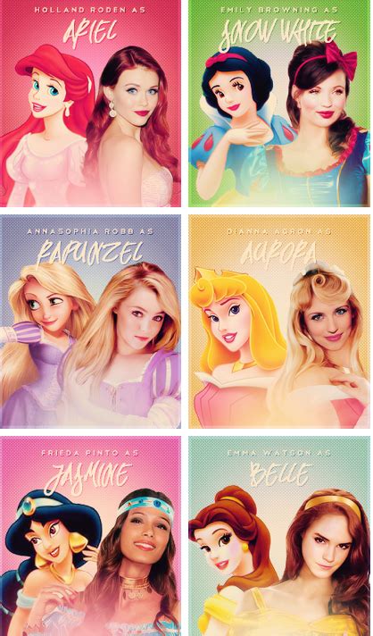 Real Life Disney Princesses Drawings