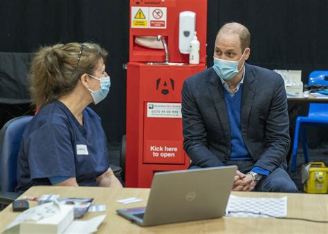 Prince William Receives First Coronavirus Vaccine Shot: See Photo ...