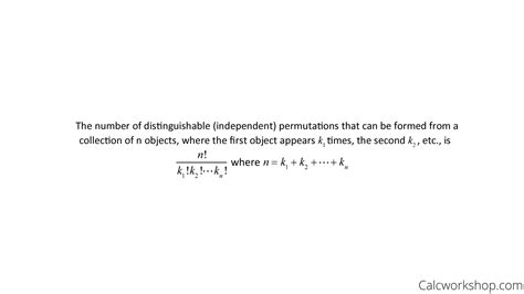 Permutation Calcworkshop