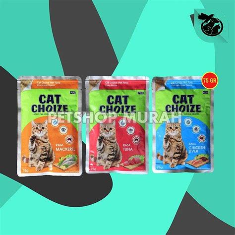 Makanan Basah Kucing Sachet Cat Choize Pouch Wet Food Gr Lazada