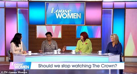 Loose Women panelists slam The Crown's depiction of the Princess Diana ...