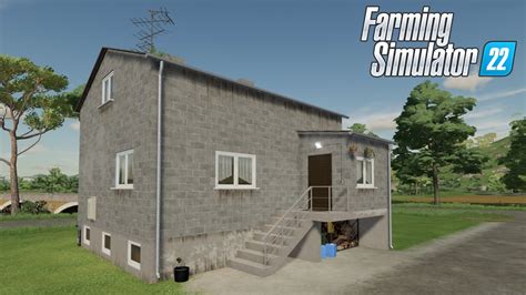 Farm House Farming Simulator 2022 Fs 22 Ls 22 Placeable Farmhouse