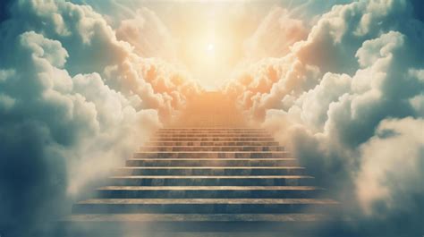 Stairs To Heaven Illustration 23459436 Stock Photo At Vecteezy