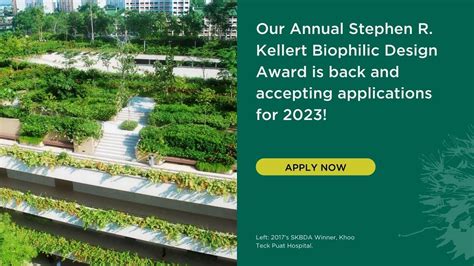 Stephen R Kellert Biophilic Design Award Youtube