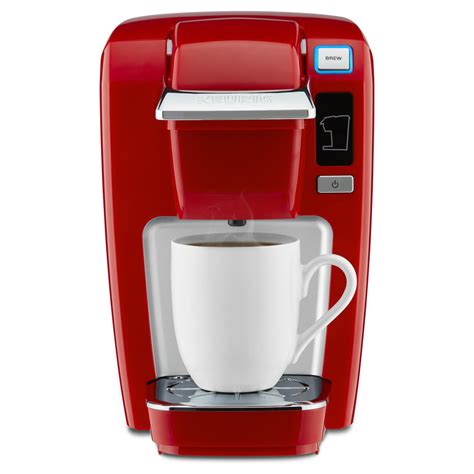 Keurig K Mini K15 Single Serve K Cup Pod Coffee Maker Chili Red