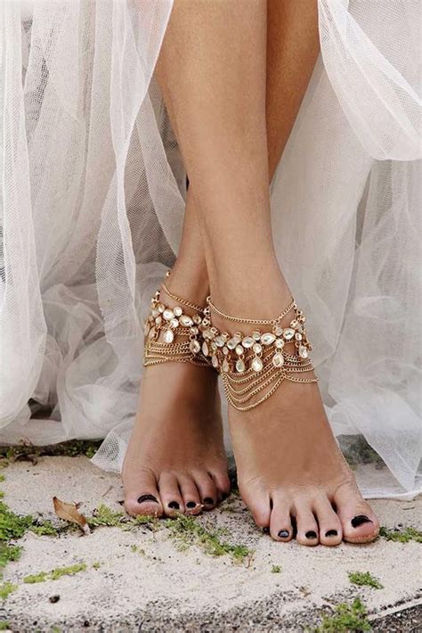 25 Trendy And Beautiful Bridal Foot Jewelry Ideas Weddingomania