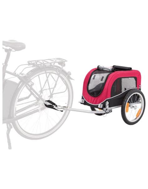 Trixie Fietskar Hondenfietskar X X Cm Zwart Rood Tot Kg