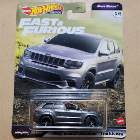 Jual HOT WHEELS PREMIUM JEEP GRAND CHEROKEE TRACKHAWK FAST FURIOUS