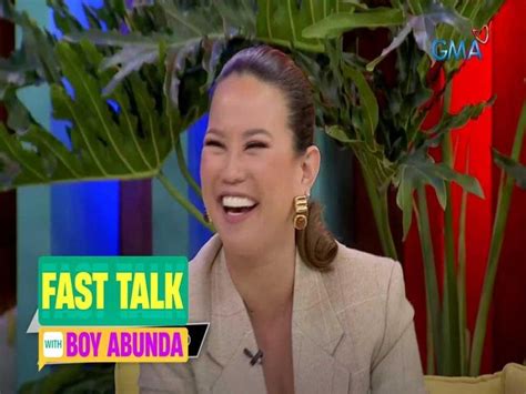 Fast Talk With Boy Abunda Andrea Del Rosario Handa Na Bang MAGPAKASAL