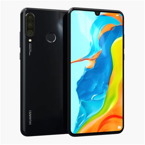 Huawei P20 Midnight Black Modelo 3d 39 3ds Fbx Max Obj Free3d