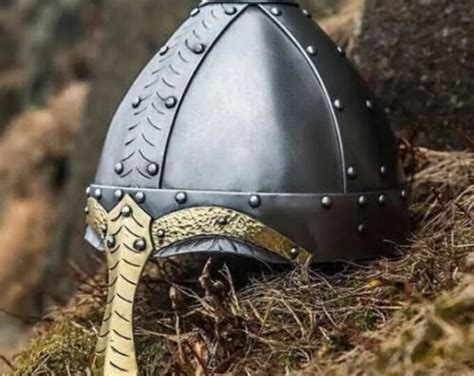 Norman Helmet Early Medieval Helmet Used By Vikings And Normans 18 Gauge Steel Best T