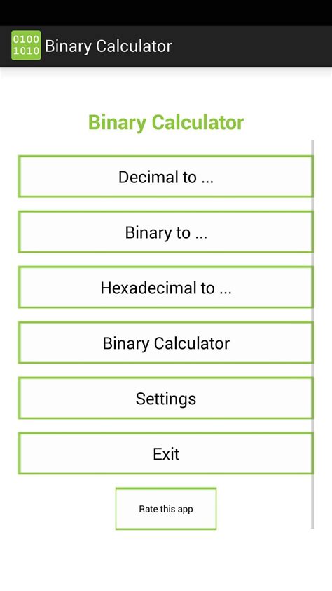 Binary Calculator Apk For Android Download