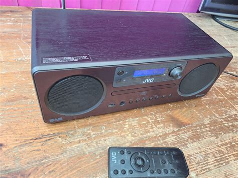 Jvc Rd D70 Bluetooth Dab Cd All In One Hi Fi System Black Ebay