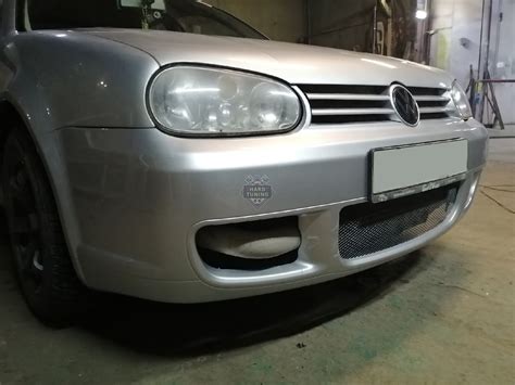 Для VW Golf IV (Гольф 4) Тюнинг! Бампер передний R32. С сетками и ...