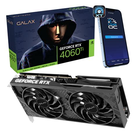 Galax Geforce Rtx™ 4060 Ti 8gb 1 Click Oc