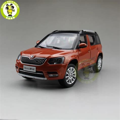 118 Vw Skoda Yeti City Suv Diecast Metal Suv Car Model T Hobby