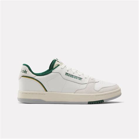 Phase Court In Chalkpaper Whitedark Green Reebok Official Uk