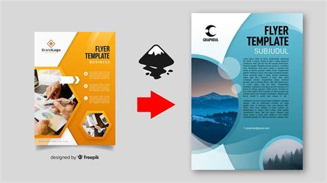 Tutorial Inkscape Membuat Poster Flyer Inspirasi Dari Internet YouTube