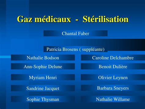 PPT Gaz médicaux Stérilisation PowerPoint Presentation free