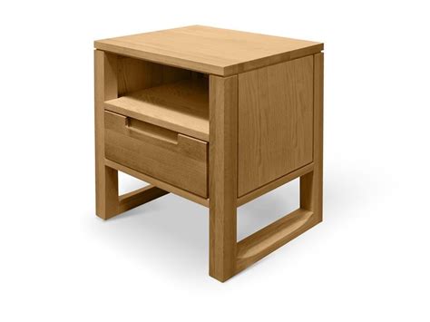 Alfred 1 Drawer Wooden Bedside Table Natural Oak Interior Secrets