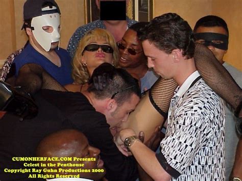 Celeste Penthouse Party Porn Pic