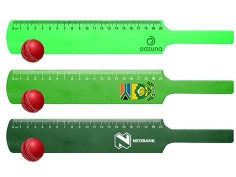 ruler cricket bat shape unwrap