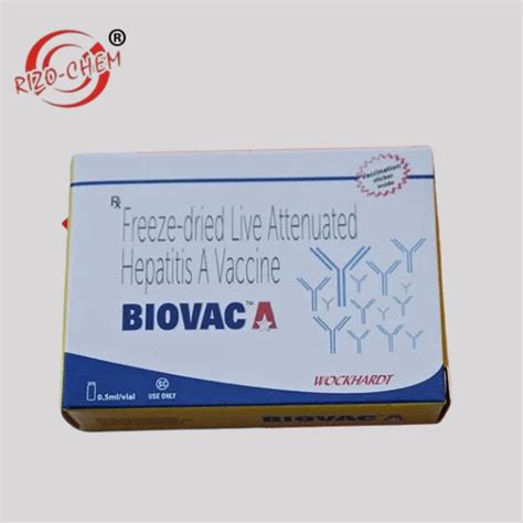 Hepatitis A Vaccine Blovac A 0.5ml