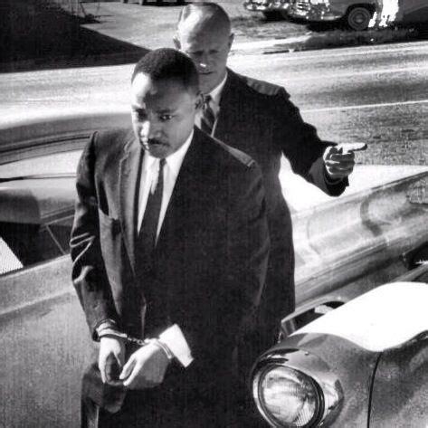 MLK being escorted to court for the leadership of The Montgomery Bus Boycott & the burgeoning ...