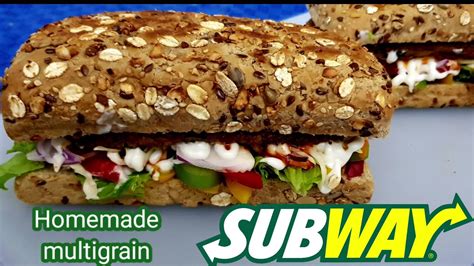 How To Make Subway Sandwich At Home With Homemade Veggie Delight