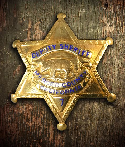 History of the Badge | Merced County, CA - Official Website