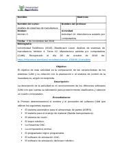 Actividad Analisis De Sistemas De Manufactura Doc Profesional