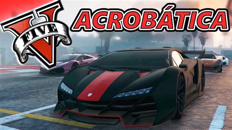 GTA V ONLINE CORRIDA ACROBÁTICA WALLRIDE YouTube