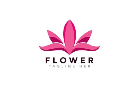 Premium Vector Flowers Logo Design